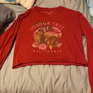 Red long sleeve